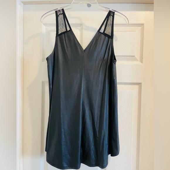 BCBG Generation Faux Leather Tank - Picture 3 of 5